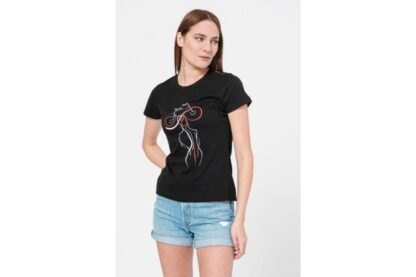 WOMEN'S CASUAL TSHIRT WITH... BLACK-L