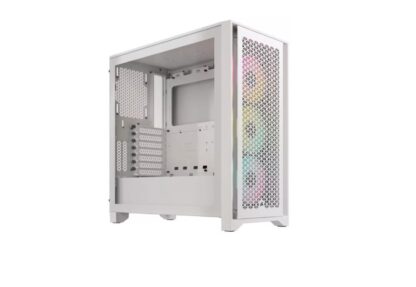 Corsair iCUE 4000D RGB AIRFLOW MID TOWER White - Image 3
