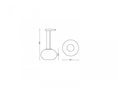 Flourish Hue pendant EU/UK white 31W 24V - Image 3