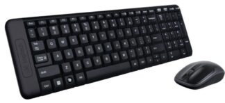 Logitech MK220 wireless kit, black