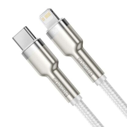 Cable Baseus Type-C to Lightning 1m white - Image 2