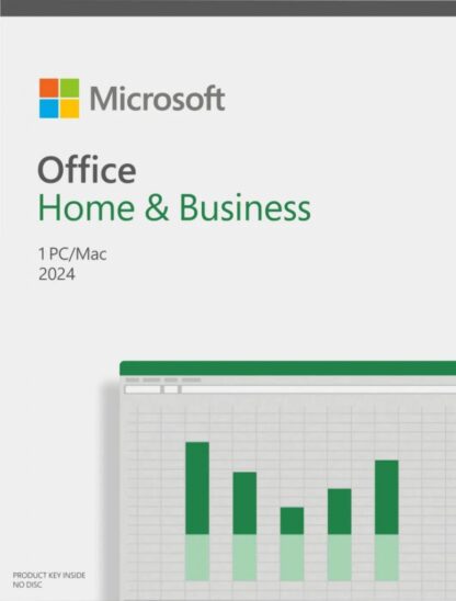 Retail license Microsoft Office 2024 HOME AND BUSIN EN