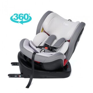 360 gr rotating car seat with Isofix, Gray