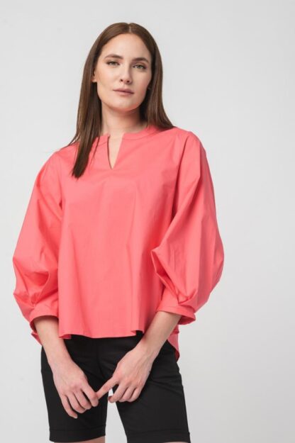 Dark Pink Women's Casual Shirt M