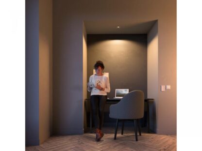 Milliskin Hue recessed S. aluminium 1x5W - Image 3