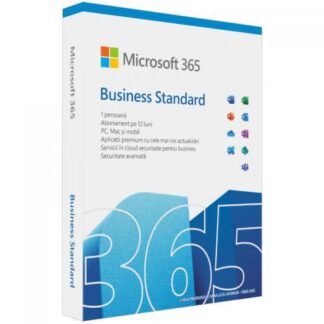 Retail Cloud License Microsoft 365 Business Standard Romanian Subscription 1 year Medialess P8