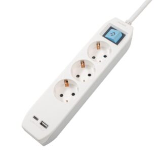SPACER EXTENSION, connection via Schuko x3 16A 4.5m White-Grey