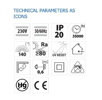 HUGO LED 24W CL-4000K VIVALUX - Image 3