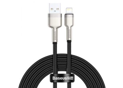 Cable Baseus Cafule Lightning, 2m, black