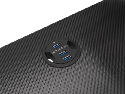 Gaming desk Genesis Holm 300 60 kg black - Image 7