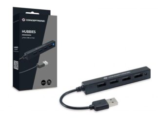 CONCEPTRONIC USB HUB 4PORT HUBBIES05B
