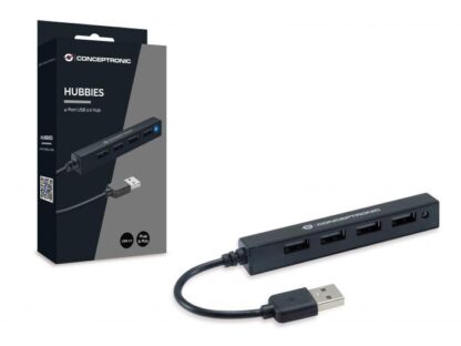 CONCEPTRONIC USB HUB 4PORT HUBBIES05B