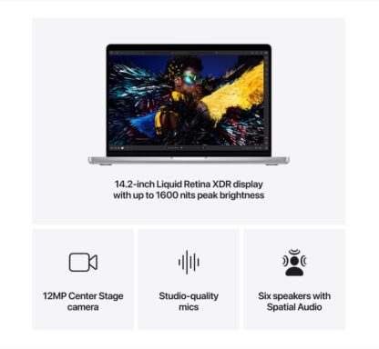 Apple MacBook Pro 14.2" M4(10/10) 32GB 512GB Silver - Image 5
