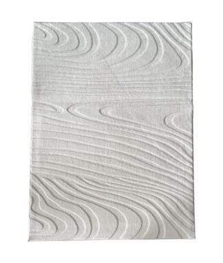 Carpet, embossed pattern, Wave, 200x300 Cream