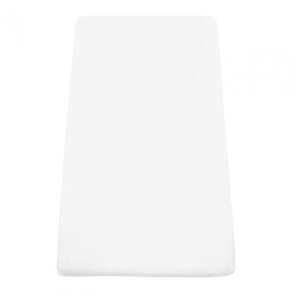 BED SHEET WITH ELASTIC 90X200 CM WHITE - Image 2