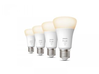 Pack of 4 Philips Hue LED bulbs, Bluetooth