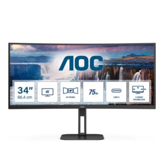 MONITOR 34" AOC CU34V5C/BK