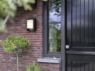 Exterior wall light with Philips Arbor 1x6W Led sensor, Anthracite
