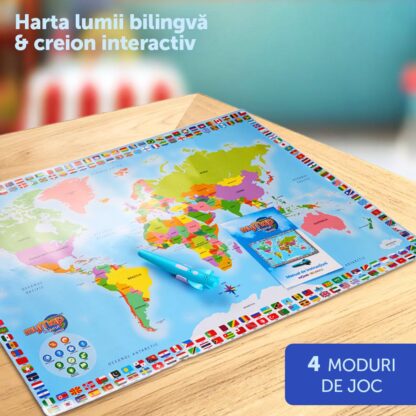 BILINGUAL WORLD MAP INTERACTIVE PEN - Image 3