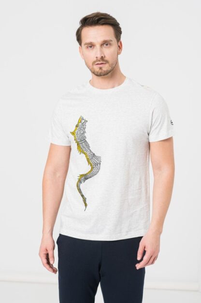 Dracon Men's Light Gray-Xl Casual T-Shirt - Image 2