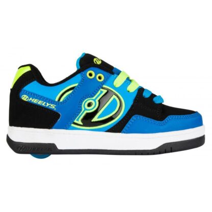 HEELYS FLOW 34 BLUE BLACK LIME Rollers - Image 2