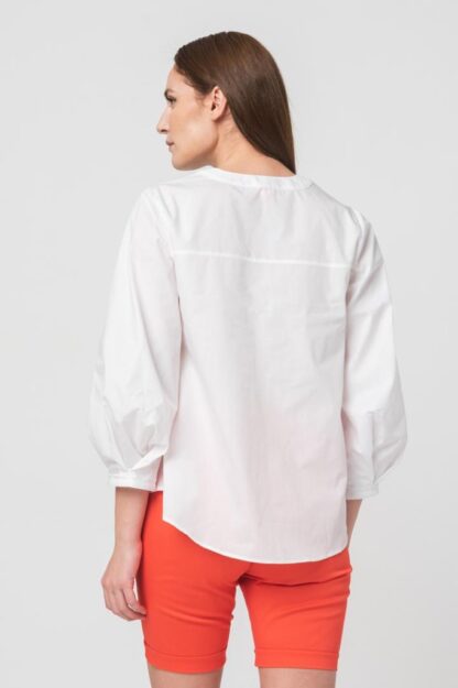Women's Casual Shirt White L - Image 3