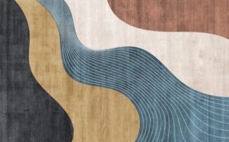 Printed carpet, FLOW 200x300