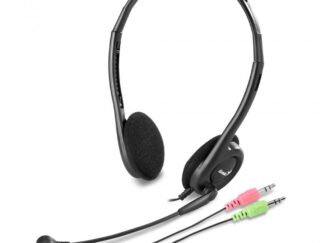 GENIUS HS-200C black microphone headphones