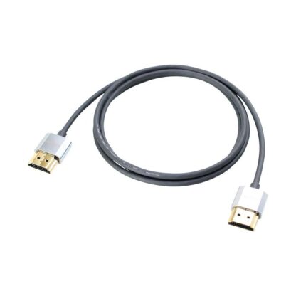Lindy HDMI Chrome Slim 2m cable - Image 2