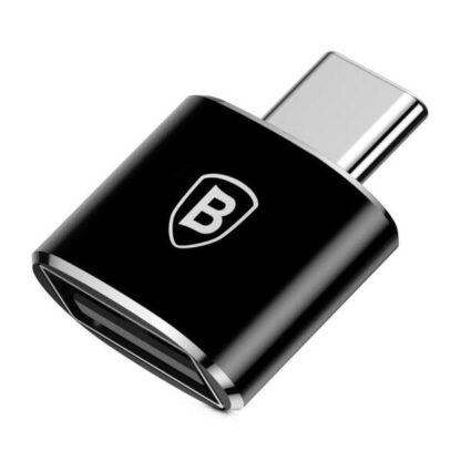 Adapter Baseus Mini OTG CATOTG-01, black - Image 3