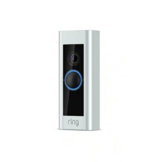 Ring Wired Doorbell Plus Satin Nickel