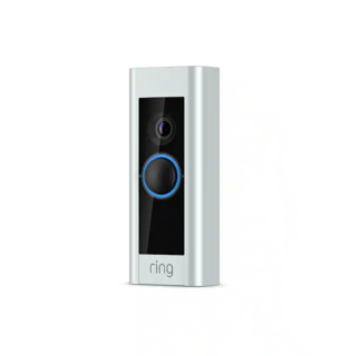 Ring Wired Doorbell Plus Satin Nickel
