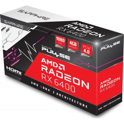 Sapphire PULSE AMD Radeon RX 6400 4G 64bit
