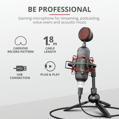 Trust GXT 244 Buzz USB Streaming Mic - Image 3