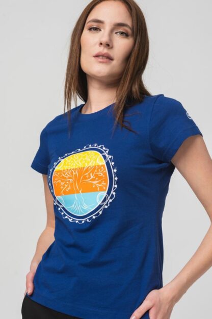 Royal Blue-L Women's Family T-Shirt - Image 2