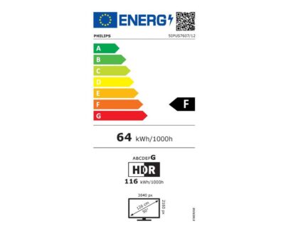 LED TV 50" PHILIPS 50PUS7607 - Image 4