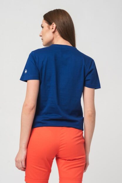 Royal Blue-M Women's Multicolor Logo T-Shirt - Image 3