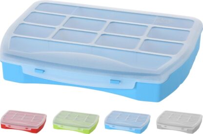 PLASTIC ORGANIZER 12 COMPARTMENTS