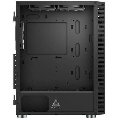 Montech X3 Glass Midi-Tower RGB Temp G Black - Image 2