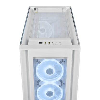Corsair CASE iCUE 5000X RGB QL ED MID TOWER White - Image 3