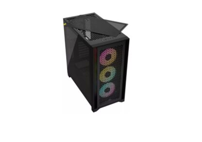 Corsair iCUE 4000D RGB AIRFLOW MID TOWER Black - Image 2