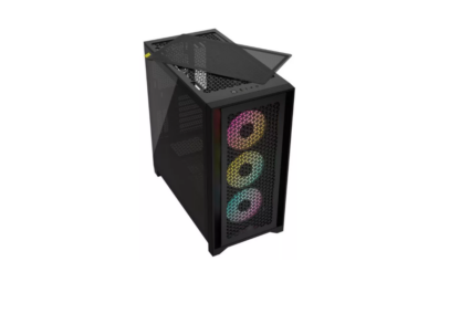 Corsair iCUE 4000D RGB AIRFLOW MID TOWER Black - Image 2