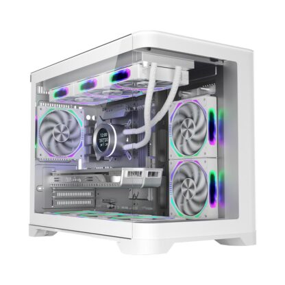 PC Case 1STPLAYER Gaming UV6 WHITE