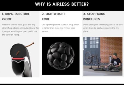 TANNUS AIRLESS NEW SLICK TIRE 700X23 - Image 11
