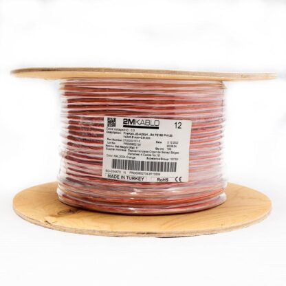Fire cable JEH(St)H 1x2x0.8mm ORANGE