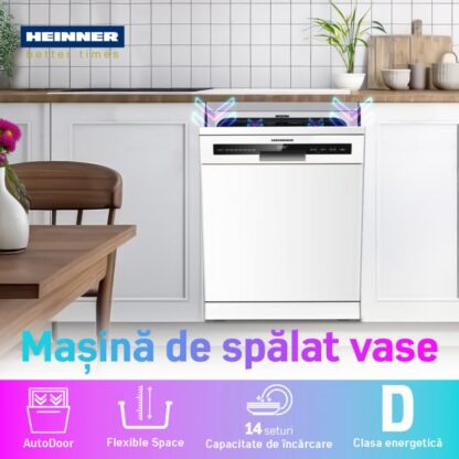 HEINNER Dishwasher HDW-FSM60714AWD++ - Image 3