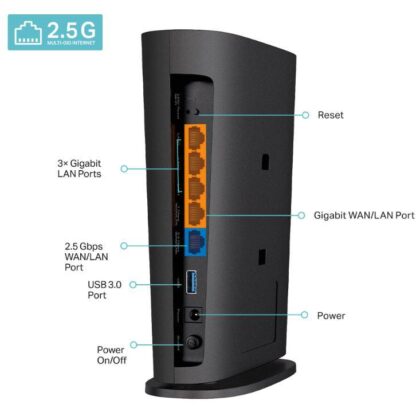 TP-LINK WI-FI 6 ROUTER GB AX6000 ARCHER AX80 - Image 3