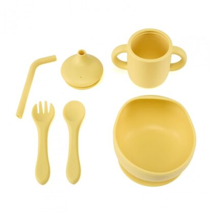 4-piece silicone set, yellow - Image 3
