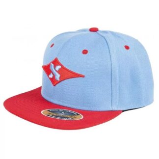ORIGINAL SACRIFICE CAP. RED BLUE SNAPBACK