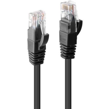 Lindm 2m Cat.6 U/UTP Cable, Black